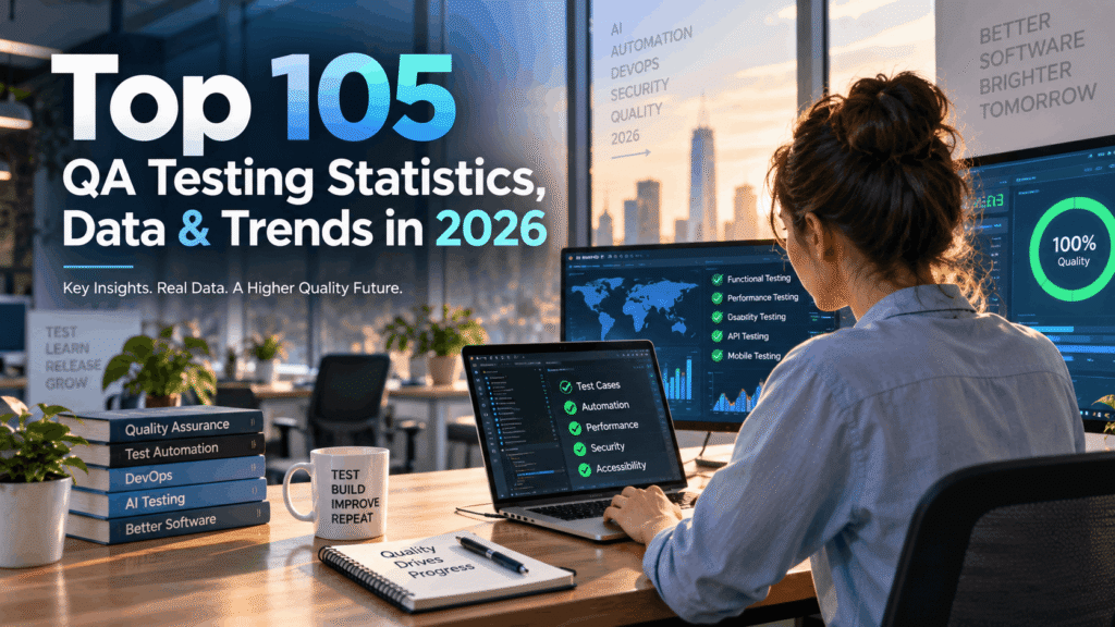 Top 105 QA Testing Statistics, Data & Trends in 2026