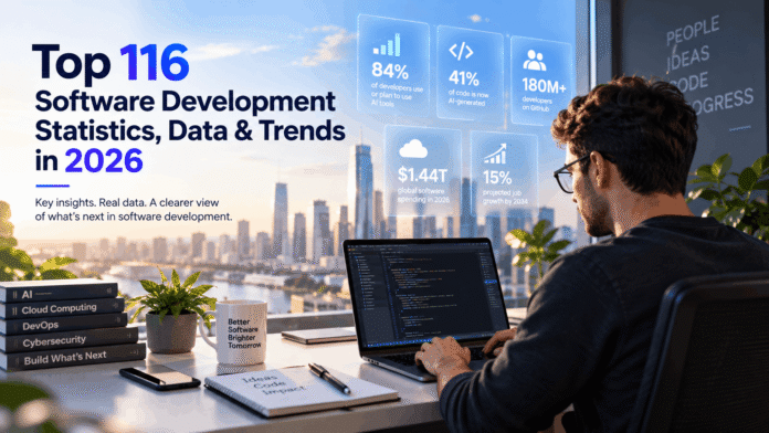 Top 116 Software Development Statistics, Data & Trends in 2026